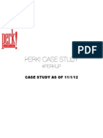 Perk! Case Study: #Perkup