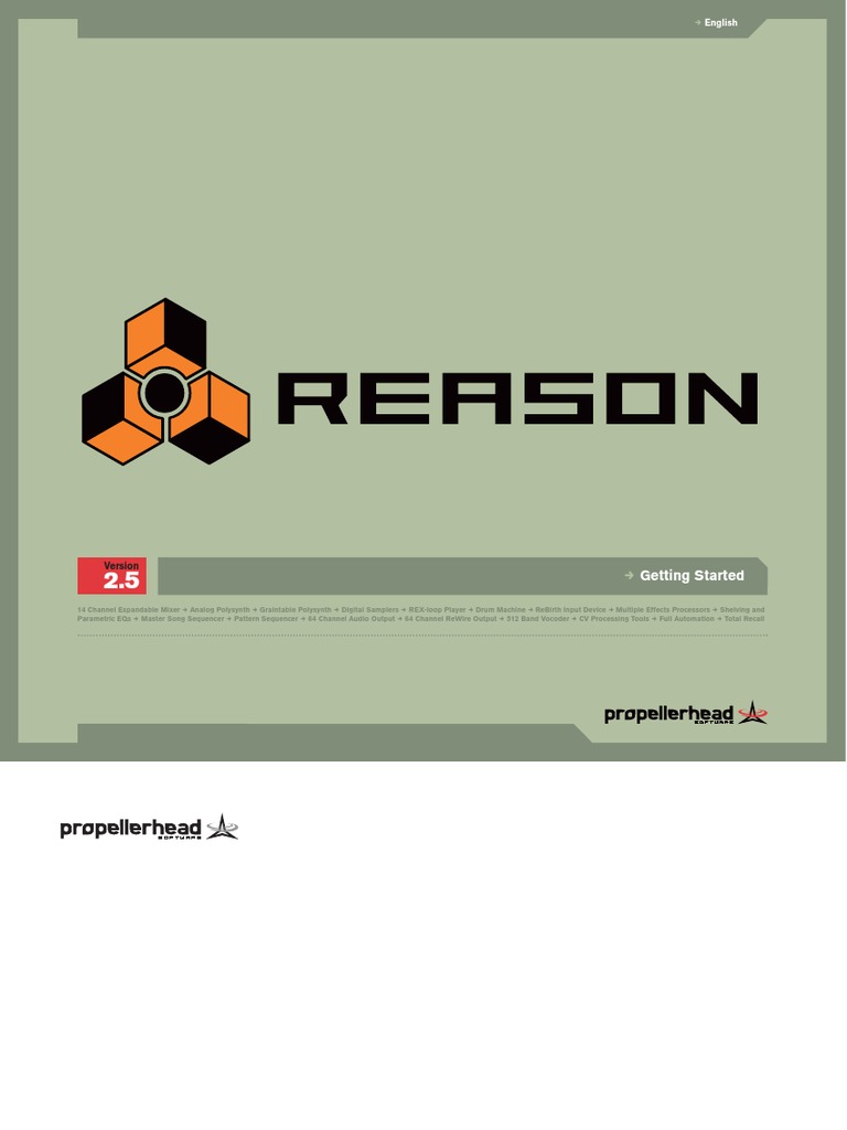 Reason 25 Quickstart | PDF