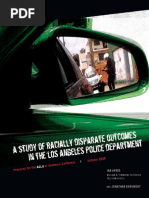 LAPD Racial Profiling Report - ACLU