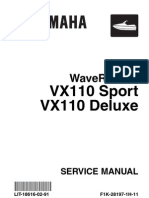 Service Manual Watercraft VX1100