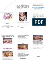 Pijat Bayi Leaflet