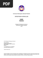 Download Huraian Sukatan Pelajaran KBSR Sains Tahun 6 - BM by     SN118378772 doc pdf