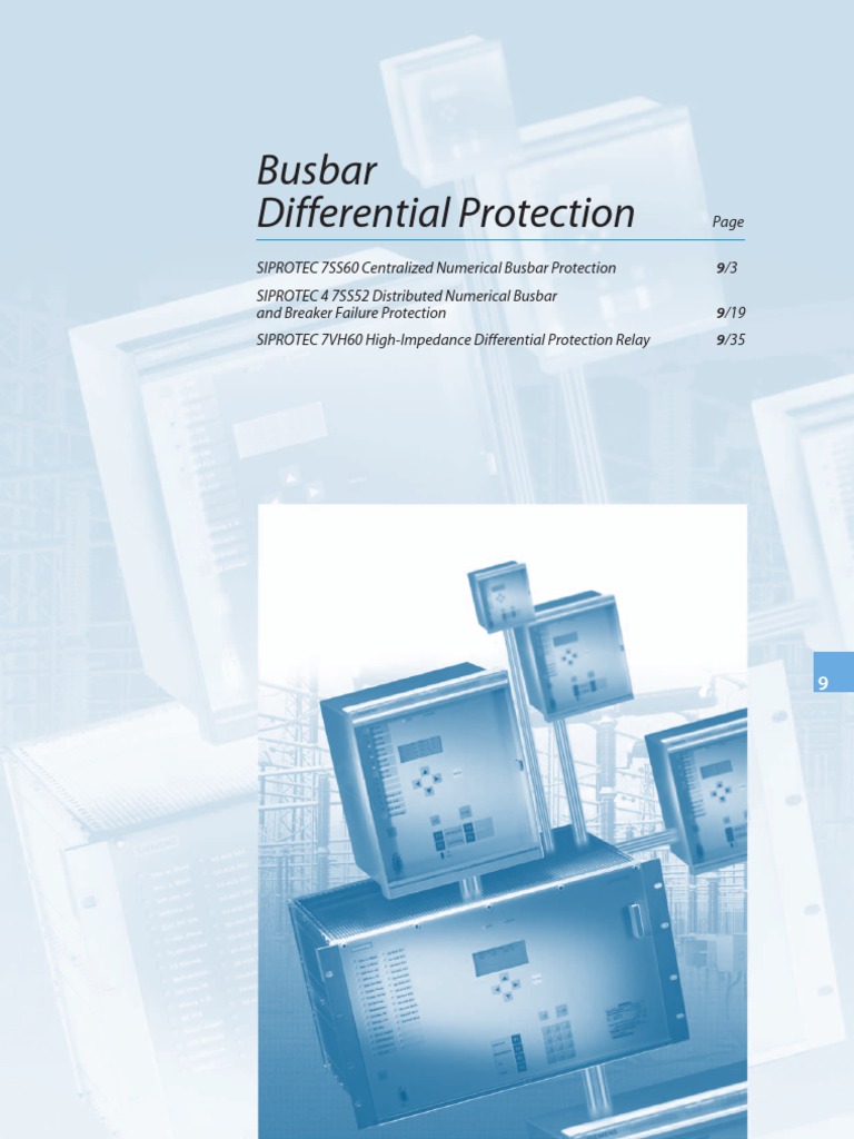 SIP 2008 - 09 Busbar Differential Protection | PDF | Relay ...