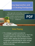 Revisiting Approaches and Strategies in Araling Panlipunan