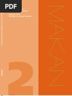 Makan - Adalah's Journal for Land, Planning and Justice - Volume 2 - The Right to a Spatial Narrative