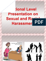 National Level Presentation on Sexual and Racial Harrasment