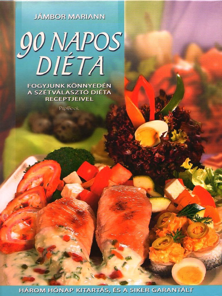 90 napos dieta táblázat