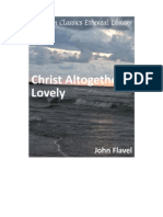 John Flavel - Christ Altogether Lovely