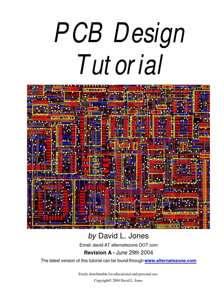 PCB Design Tutorial: by David L. Jones | PDF | Printed Circuit Board ...