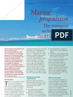 Marine Propulsion - Transport Technology Twenty-first Century