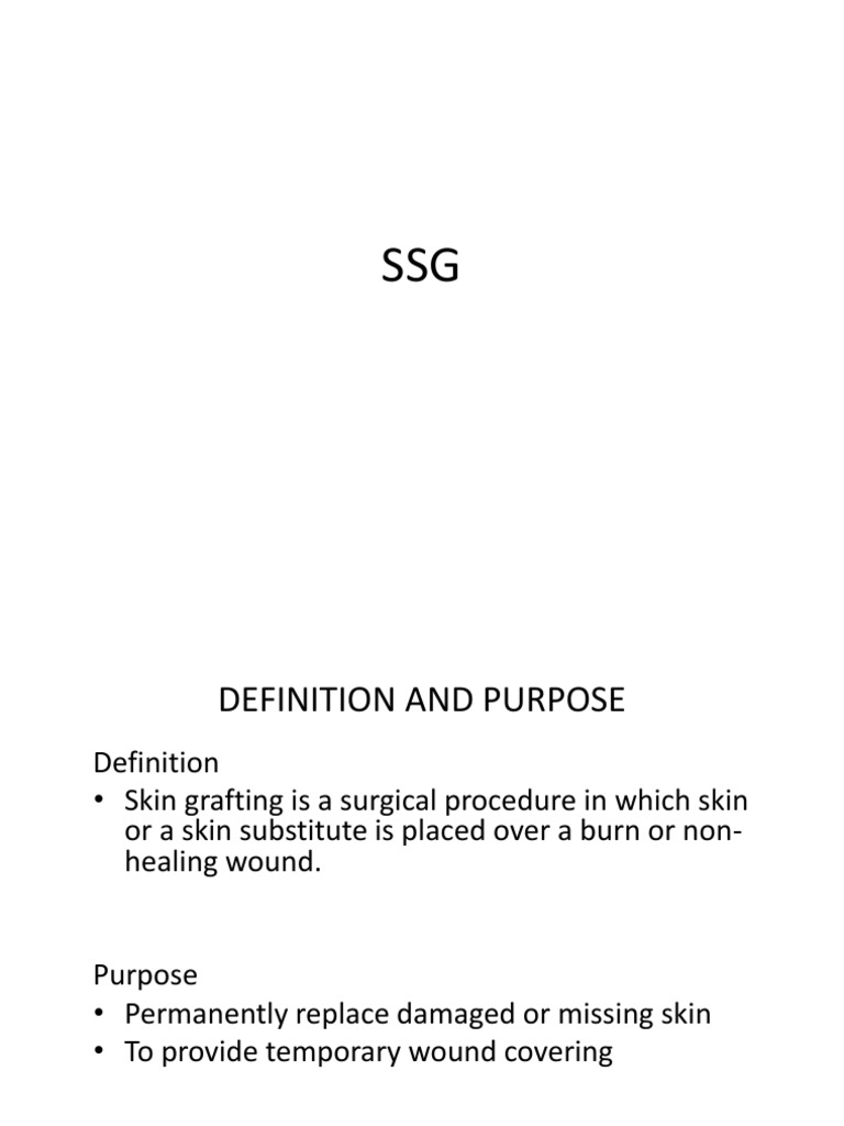 SSG | PDF | Skin | Medical Specialties