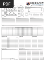 DF Character Sheet