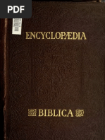 Encyclopædia Biblica - Vol. 3/4 L-P