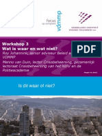 Workshop 3 Wat Is Waar en Wat Niet