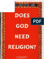 Does God Need Religion