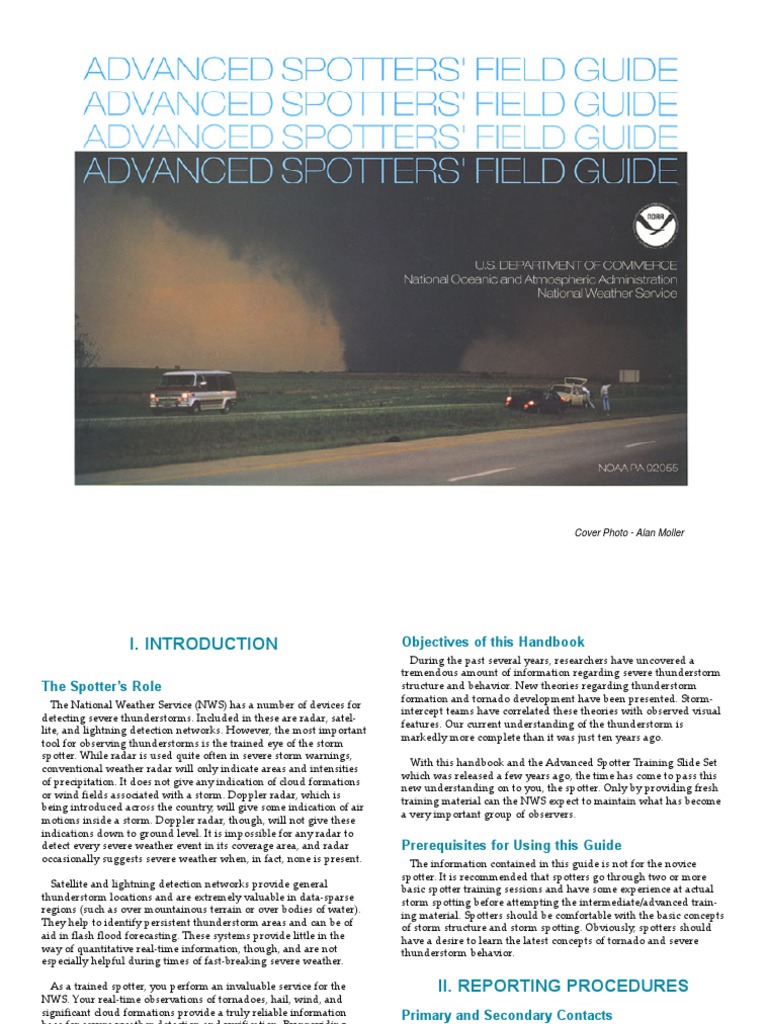 Advanced Spotters Field Guide | PDF | Thunderstorm | Tornadoes