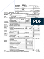 Barack Hussein Obama, II, Tax Return - 2010