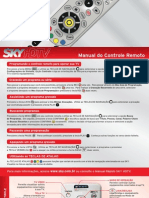 Manual Do Controle Remoto - SKY