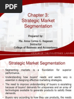 Strategic Market Segmentation