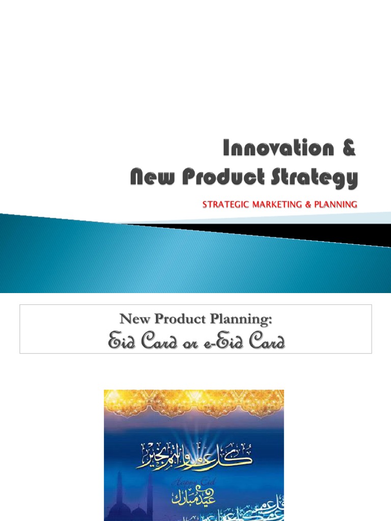New Product Innovation Strategies | PDF | New Product Development ...