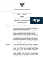 Peraturan Daerah Provinsi Jawa Timur Nomor 4 Tahun 2011 Tentang Tanggungjawab Sosial Perusahaan