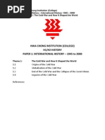 Download h2 history cold war hci by Syokirei Katoi SN118454638 doc pdf