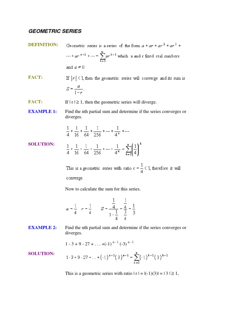 Home Work 1 Pdf Series Mathematics Elementary Mathematics