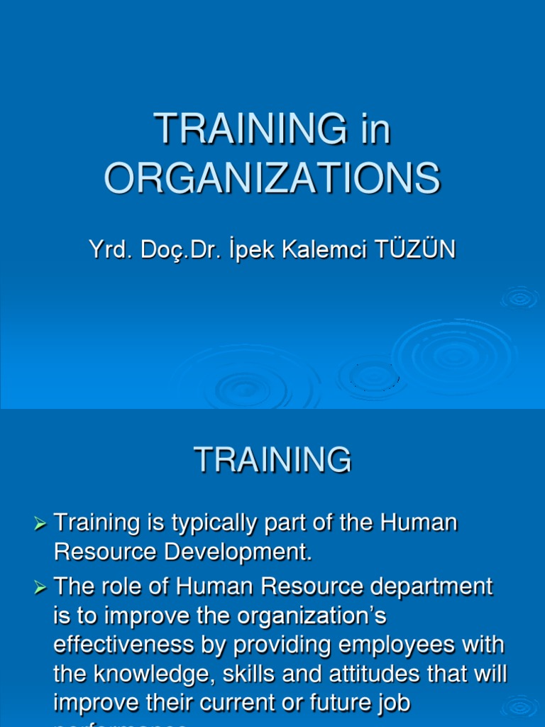 Training Methods in Organizations | PDF | Simulation | Learning