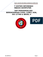 19047578 Perbandingan Standar Pengendalian Internal COSO COBIT SOA BASEL II Dan ISO 17799