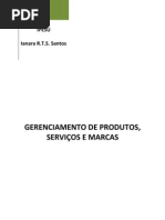 Apostila de Gerenciamento de produtos, serviços e marcas