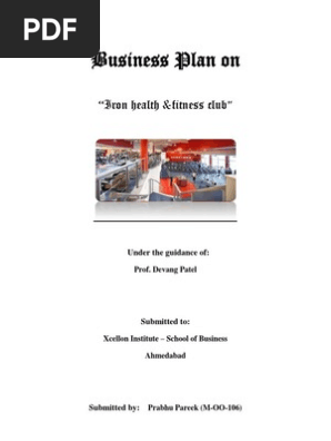 Gym Business Plan
