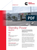 Standby Power: Case History