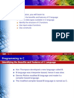 Programming in C: in This Session, You Will Learn To