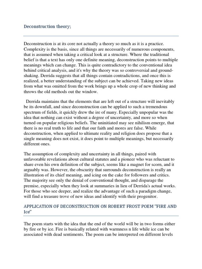 Deconstruction theory pdf image