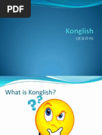 19 - Konglish