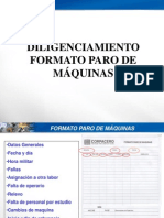 Capacitacion Diligenciamiento Paro de Maquinas