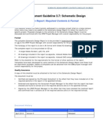 Capital Development Guideline 3.7: Schematic Design