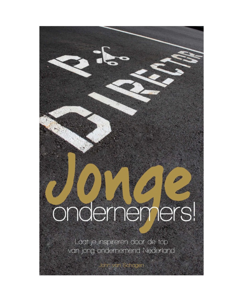 Jonge Ondernemers Pdf