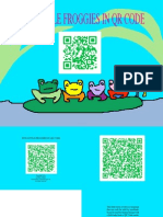 5 Little Froggies in QR Code