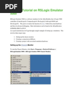 A Quick Tutorial On RSLogix Emulator 5000