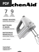 Download KitchenAid Hand Mixer 9-Speed Manual by resourcesforlife SN118538640 doc pdf
