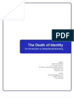 The Death of Identity: An Introduction To Interactionist Branding