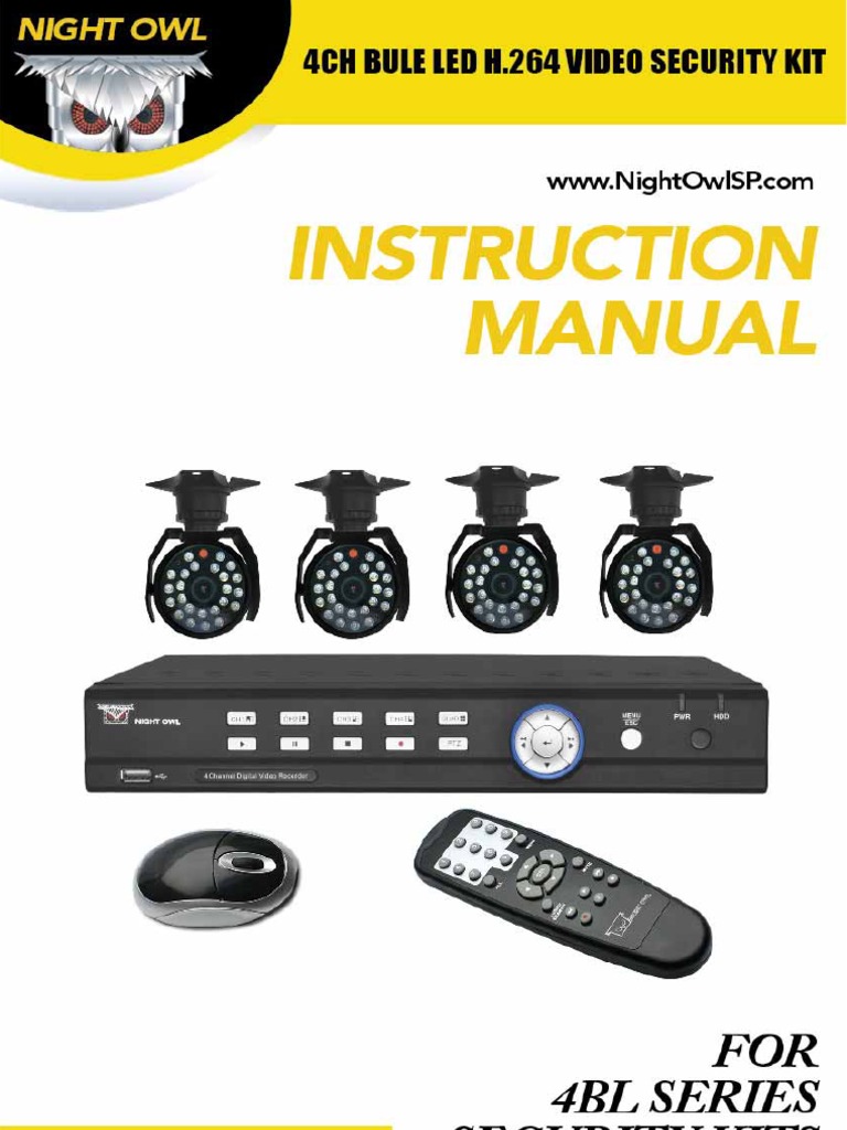 Night Owl Video Security Manual | Ip Address | Router (Computing)