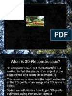 3D Reconstruction Slides