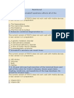 Neuropath Exam 3 Practice Questions