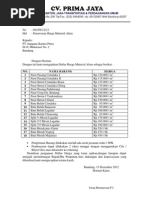 Daftar Harga Material Terbaru