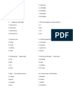 Revision For Grammar