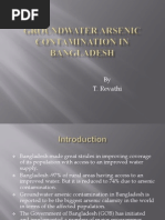 Download GROUNDWATER CONTAMINATION IN BANGLADESH by Reva Revathi SN118552875 doc pdf