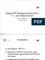 Eclipse PDT 3.1 Juno Release Review