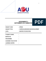 EPE642.Assign2.40 .Curric.design.sept.2012